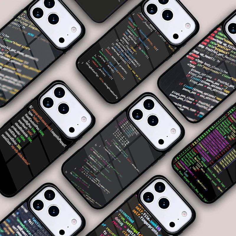 The Code design programmer Phone Case For IPhone 17 16e 15 14 13 12 11 Pro Max Air Mini Soft Protective Cover