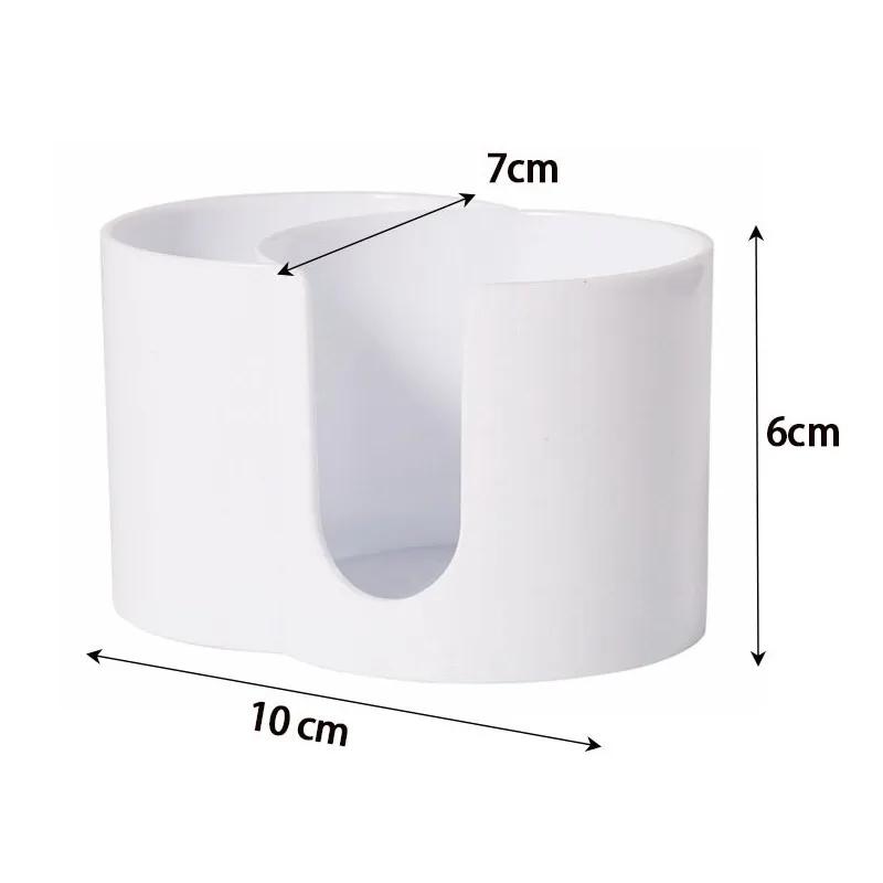 Cotton Round Pad Holder Powder Puff Storage Box Home Cotton Swab Box Makeup Organizer Dustproof Portable Durable Bathroom Jar