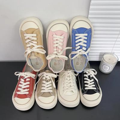 Модные кроссовки Женские парусиновые туфли Дизайнерские туфли на шнуровке из вулканизированной стали Молодежная уличная повседневная обувь Студенческие кроссовки на плоской платформе