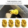4Pcs OK Gesture Tire Valve Cap Easy Install High-Quality Protection Bold Prank Gift Durable PLA Material Fits Cars Trucks Bicycles