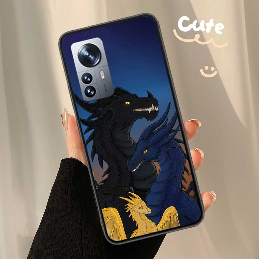 Чехол для телефона F-Fourth W-Wing Dragon для Xiaomi Poco F7 Mi 14 Ultra 15 13 12 Pro 11T 10T 12T Pro 12X 11i 11 10 Lite 5G 9 8 Cover Ca