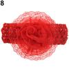 Милые дети для маленьких девочек, кружевная повязка на голову с цветком, эластичная повязка для волос, головной убор