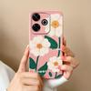 Чехол для Poco M6 Pro Подсолнух Защита камеры Чехлы для телефонов Для Xiaomi Poco M 6 M6Pro 4G 5G Мягкая задняя крышка из жидкого силикона