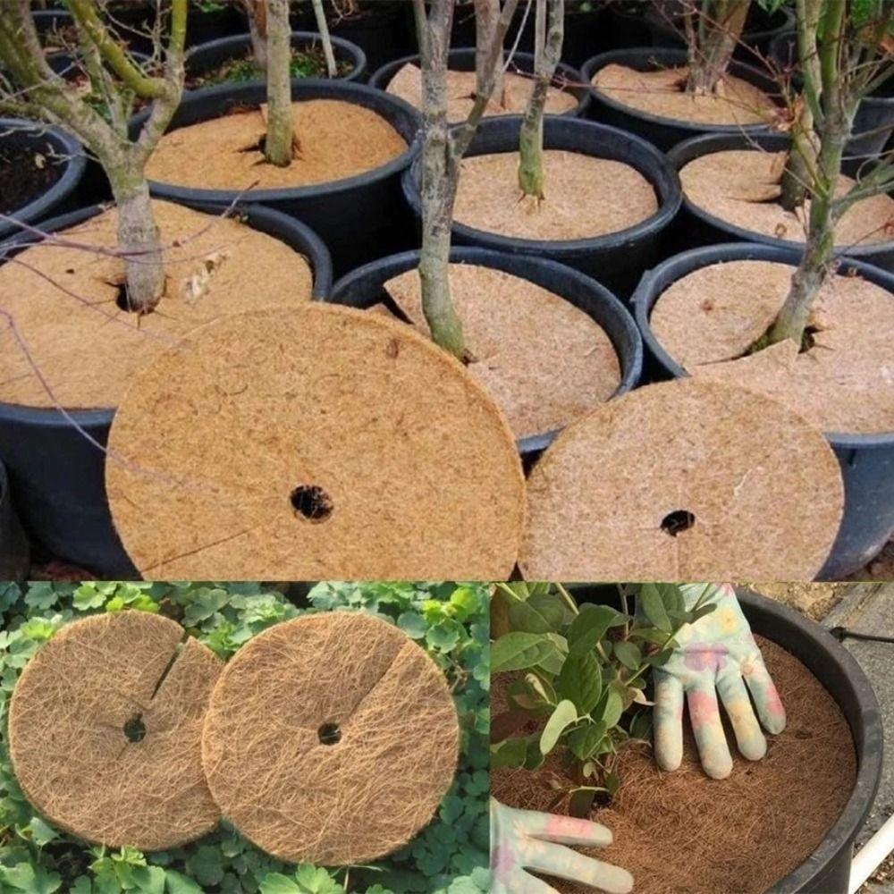 Anti Grass Flower Pot Disc Mat Thick Tree Guard Mat Waterproof Flower Pot Leak-proof Mat Planters