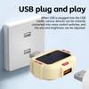 Английская голосовая команда USB-переключатель для 5 В 2 А вентилятора, лампы, увлажнителей с функцией автоматической регулировки скорости и яркости