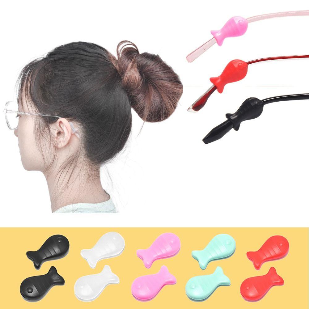 Силиконовый держатель для наконечников висков, противоскользящий противоскользящий крючок для ушей, ручка для очков для мужчин и женщин