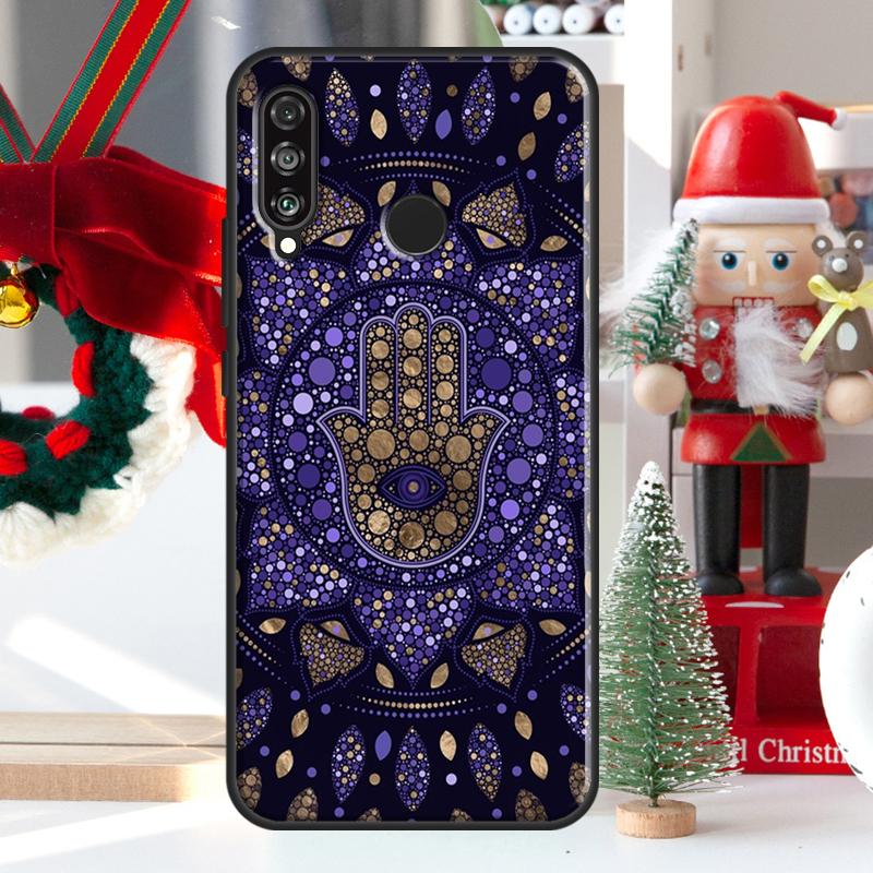 Рука Хамса Фатимы Для Huawei Nova 12i 11i 8i 12s Y73 Y72 Y61 Y91 Y90 Y70 Y60 9 10 SE P60 Pro P30 P40 Lite Чехол