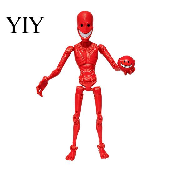 Horror Theme Birthday Gifts Articulated Figure, 3D Printed Posable Desktop Figurine, Creepy Desk Decorations Multi-Jointed Action Figures for