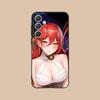 HSR Himeko Матовый ТПУ Чехол для Мобильного Телефона для Samsung Galaxy S26 S25 S24 S23 S22 S21 S20 Note20 Plus FE Ultra Цветной Чехол