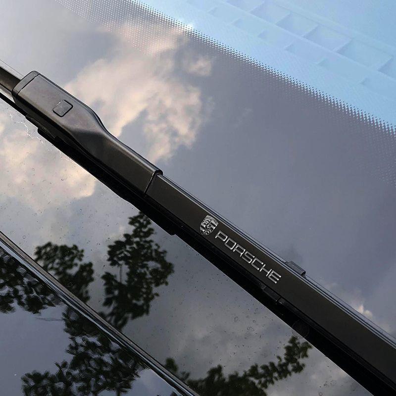 3D Металлические Креативные Наклейки на Автомобиль Водонепроницаемые Наклейки Аксессуары для Интерьера Для Porsche 911 718 Taycan Panamera Cayenne Macan Cayman