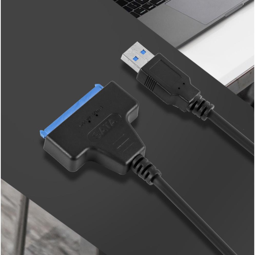 Кабель USB 3.0 SATA 3 Адаптер Sata-USB Поддержка до 5 Гбит/с 2,5-дюймовый внешний жесткий диск SSD HDD 22-контактный кабель Sata III CableAA
