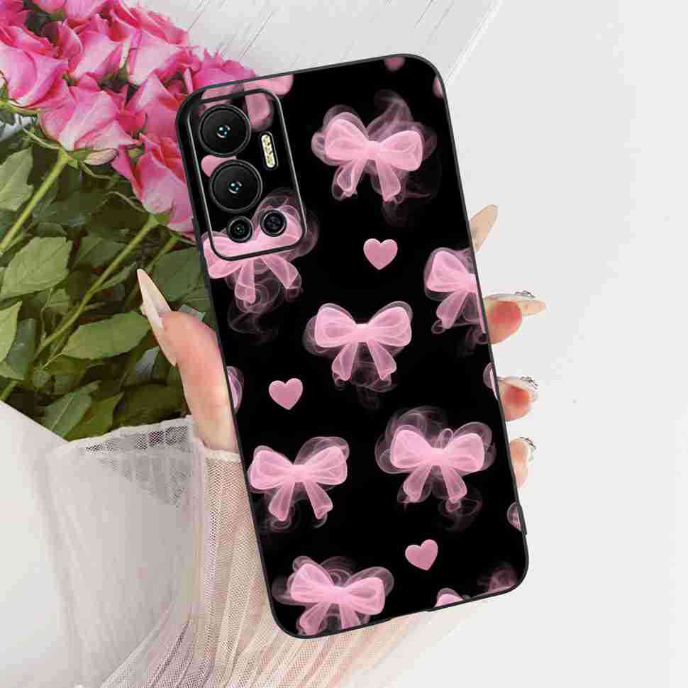 For Infinix Hot 12 Case Nice Butterfly Back Cover Phone Case Soft TPU Silicone Coque Cases For Infinix Hot12 Hot 12 Bumper