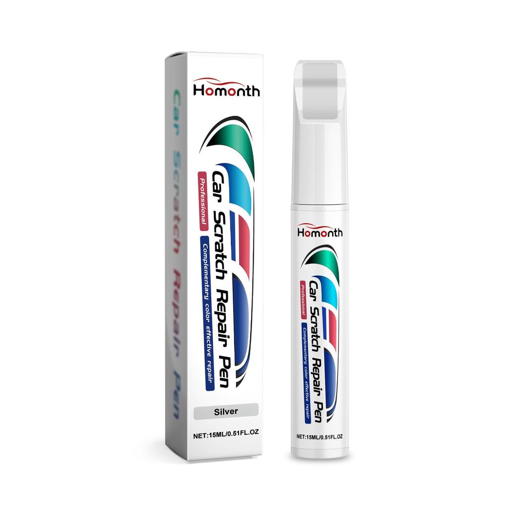 Ручка для подкраски автомобиля, Ручка для подкраски автомобиля, ручка для удаления царапин с краски «два в одном», быстро и легко устраняет мелкие царапины на автомобильной краске, 15 мл