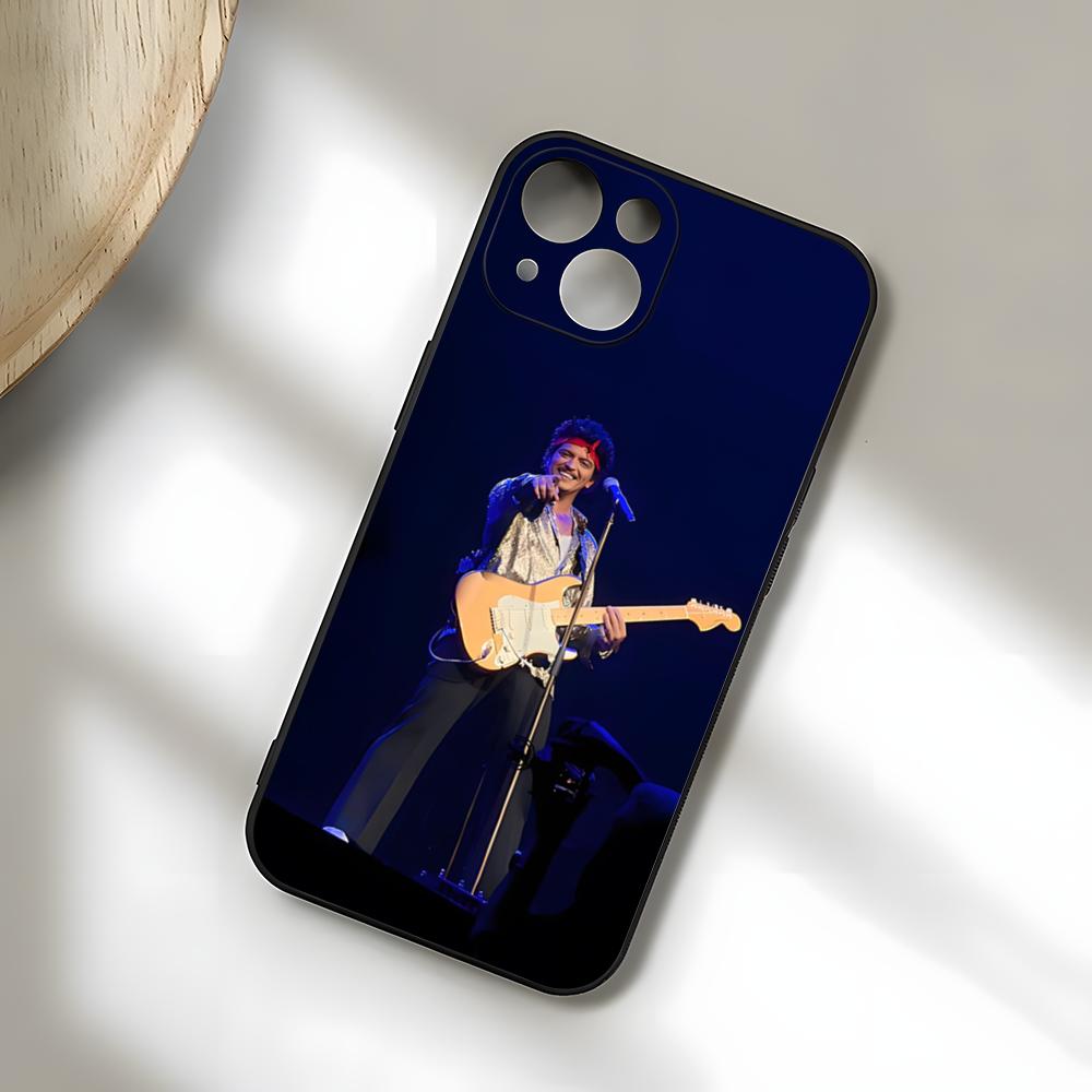 Чехол для телефона Бруно Марса Для IPhone 17 Pro Max 15 Pro 16 14 Plus 12 13 Mini 11 Pro Ударопрочный Мягкий Чехол