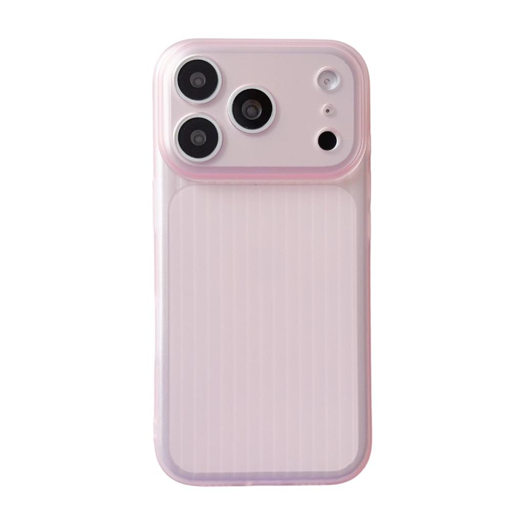 iPhone 17 Pro Max Гофрированный матовый чехол, Apple 16 Pro с большим окном, 15 Ударопрочный защитный чехол