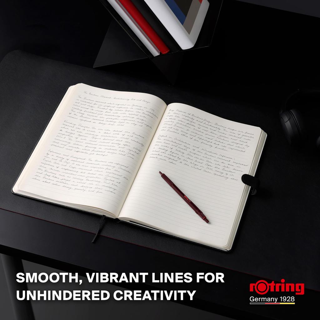 Шариковая ручка rOtring 600 Chocolate Truffle Medium Point Presentation Box 2204407 На масляной основе