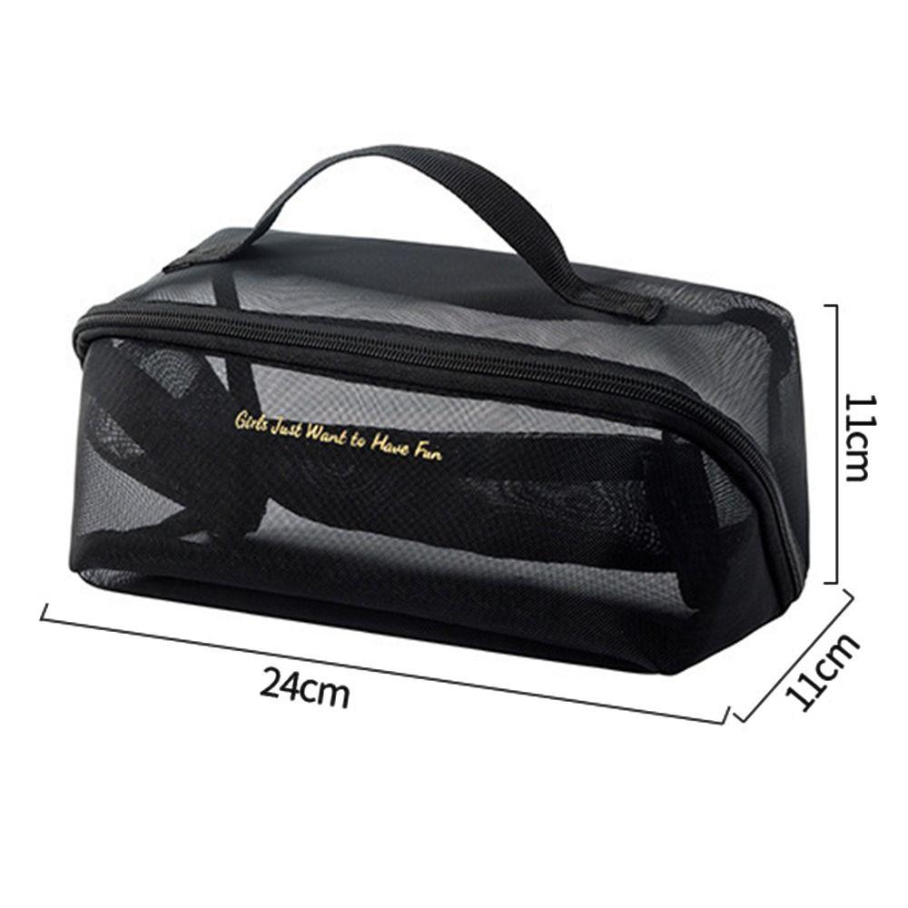 Органайзер-сумка для хранения в дороге, легкая прозрачная косметичка, новая косметичка