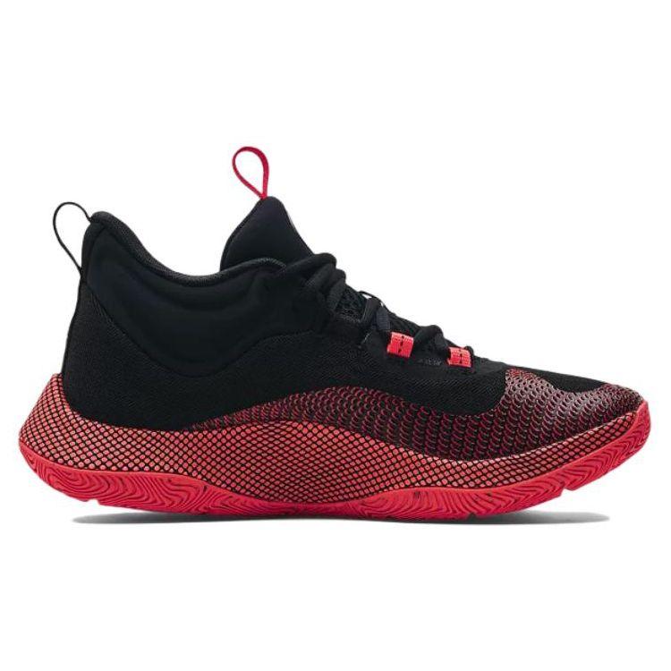 Under Armour Мужские баскетбольные кроссовки Curry HOVR Splash Черно-красные 3024719-004