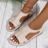 Women Flat Sandals Summer New Shallow Sandals Comfortable Lightweight Outdoor Beach Shoes for Women Sandalias De Mujer