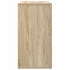 Sideboard in Sonoma Oak Finish 120 x 36 x 69 cm Particleboard