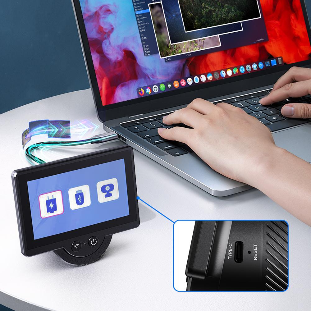 WiFi Камера-окуляр для телескопа с 4,3-дюймовым IPS-экраном, Цифровой окуляр для аксессуаров астрономического телескопа