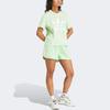 (WMNS) adidas Adicolor Trefoil Boxy T-Shirt Asia Sizing 'Green' Women's IN8436