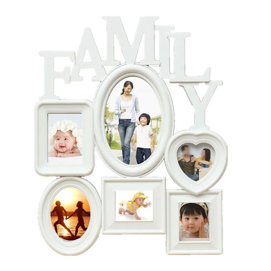 Plastic Photo Holder Multi-sized Useful Wall Hanging Frame