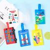 Creative PVC Luggage Tags Cartoon Cute Luggage Tag Silicone Suitcase Tag Id Name Label Travel Tag Bag Tags Travel Accessories