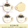 QUANSHENL Charm 34 pieces Cat Black + White Deco Parts Alloy Accessory Strap Keychain Necklace Cute DIY