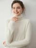 Women's Cashmere High Neck Sweater - Slim Fit Knitwear for Autumn/Winter