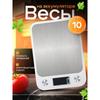 Electronic Kitchen Scales On a Battery Up To 10 Kg, for Food and Spices, White