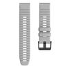 KALEBOL KLB-AWGJ-001 For Garmin Fenix 7X / 7X Pro Silicone Watch Band 26mm Concave Dot Wrist Strap