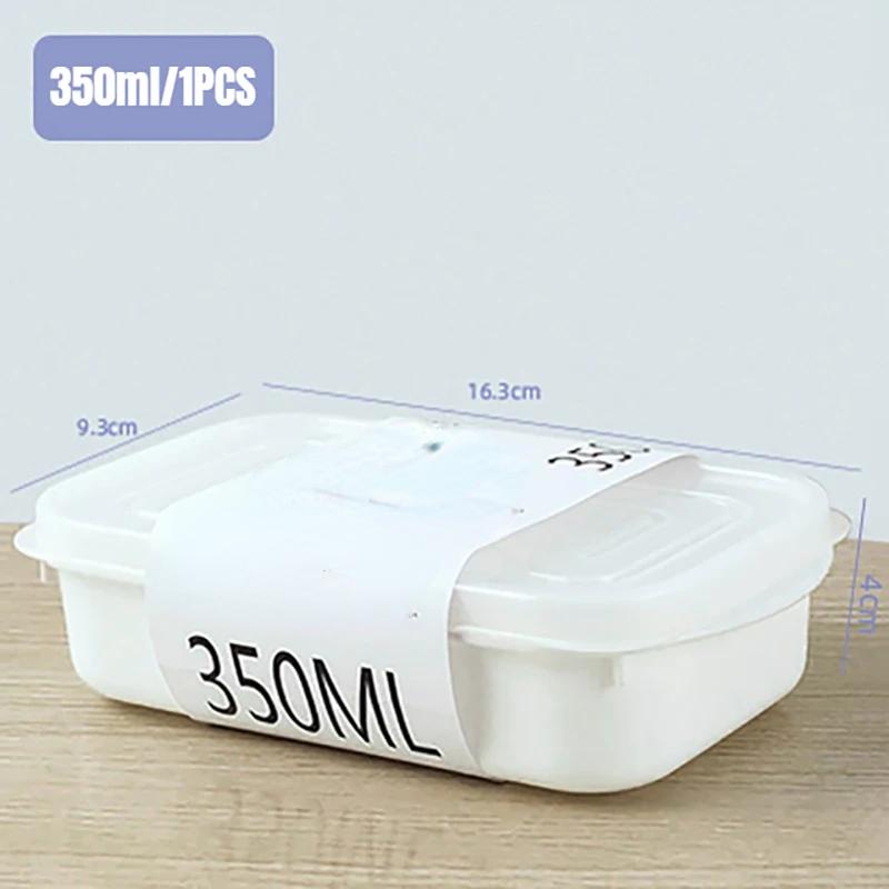 Кухонный холодильник для хранения продуктов. Белые контейнеры. Контейнеры для свежих коробок. Кухонный шкаф для хранения еды. Герметичный кухонный органайзер.