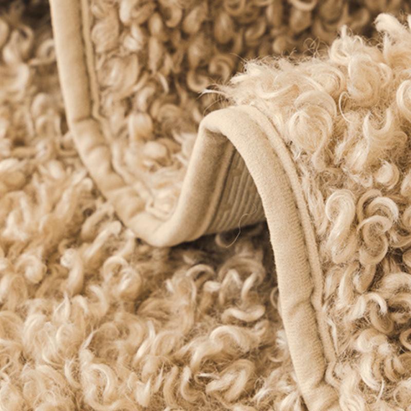 1 шт. Осенне-зимний мультяшный плюшевый коврик для дивана, новый зимний толстый нескользящий чехол для дивана с милыми узорами животных, подходит для домашних животных, можно стирать в стиральной машине