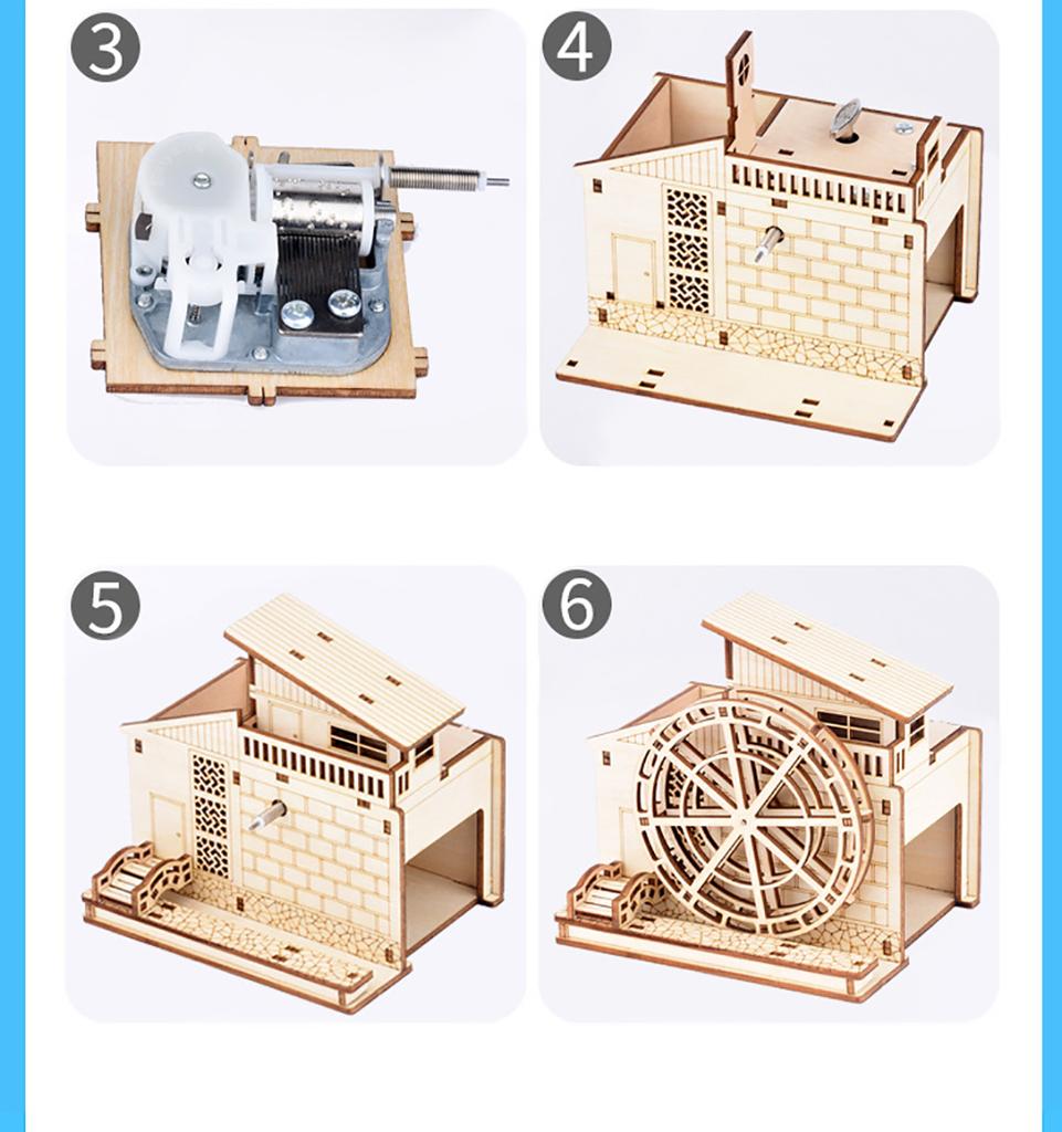 Сделай сам своими руками пианино музыкальная шкатулка креативный пенал музыкальная шкатулка головоломка украшение стола собранная игрушка подарок на день рождения