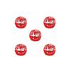 11mm 14mm Aluminium Metal Car Key Emblem Stickers For Alfa Romeo Giulietta GT 159 147 156 Mito Brera Giulia F1 Stelvio VolanteIW8 