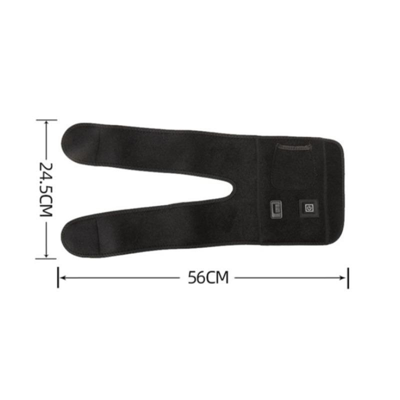 Подогреваемый наколенник Магнитная терапия Массажер для колена Вибратор Подогреваемый наколенник Поддержка Физиотерапия суставов при остеоартрите Облегчение боли в локтях и ногах