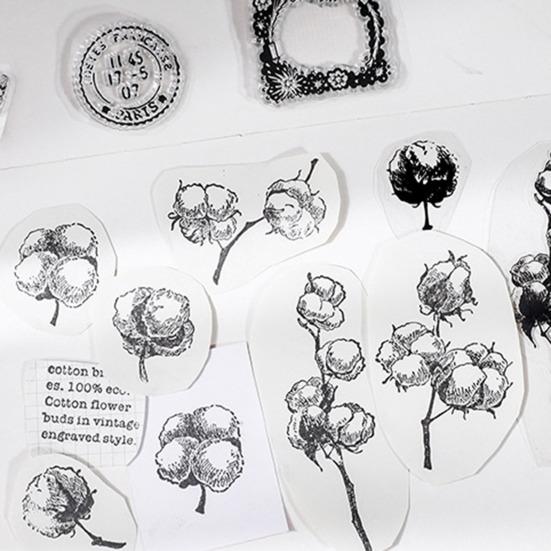 Рождественские штампы Набор штампов Изготовление открыток своими руками Фестивали Альбом Скрапбукинг Дни рождения Поздравительная открытка Простой в использовании трафарет