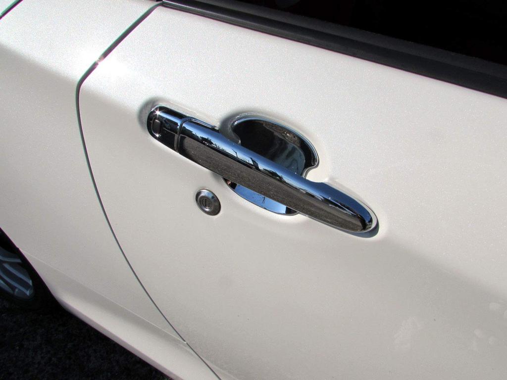 BRIGHTZ Chrome Plated Door Handle Cover for Toyota Copen LA400K Compatible with and 400 (DHC-SARA-098) - LA, LA400, A400, (Product Code 32804)