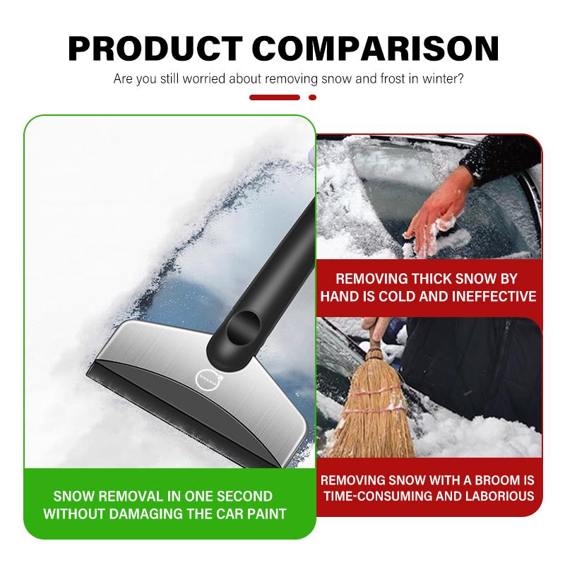Car Snow Brush Cleaning Shovel Glass Ice Scrapers Tool Accessories For Volvo S60 S80 S90 C30 XC40 XC60 XC70 XC90 V40 V60 V90 T6 CY0