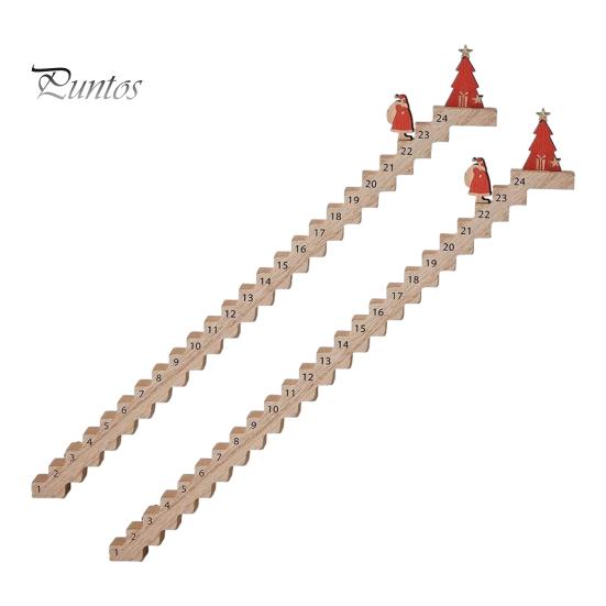 1 шт/2 шт деревянные лестницы восхождение рождественский адвент календарь лестница Санты календарь обратного отсчета интерактивная игрушка восхождение лестница для праздничного декора
