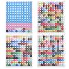 DMC Self-Adhesive Labels 26 Letters 0-100 Round Diamond Painting Accessories Tools Multi-Colors for Diamond Painting Storage Box