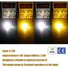 iBrightstar Extremely Bright 3030 Chipsets 3157 4157 3155 3457 Switchback LED Bulbs with Projector Replacement for Daytime Running Lights/DRL and