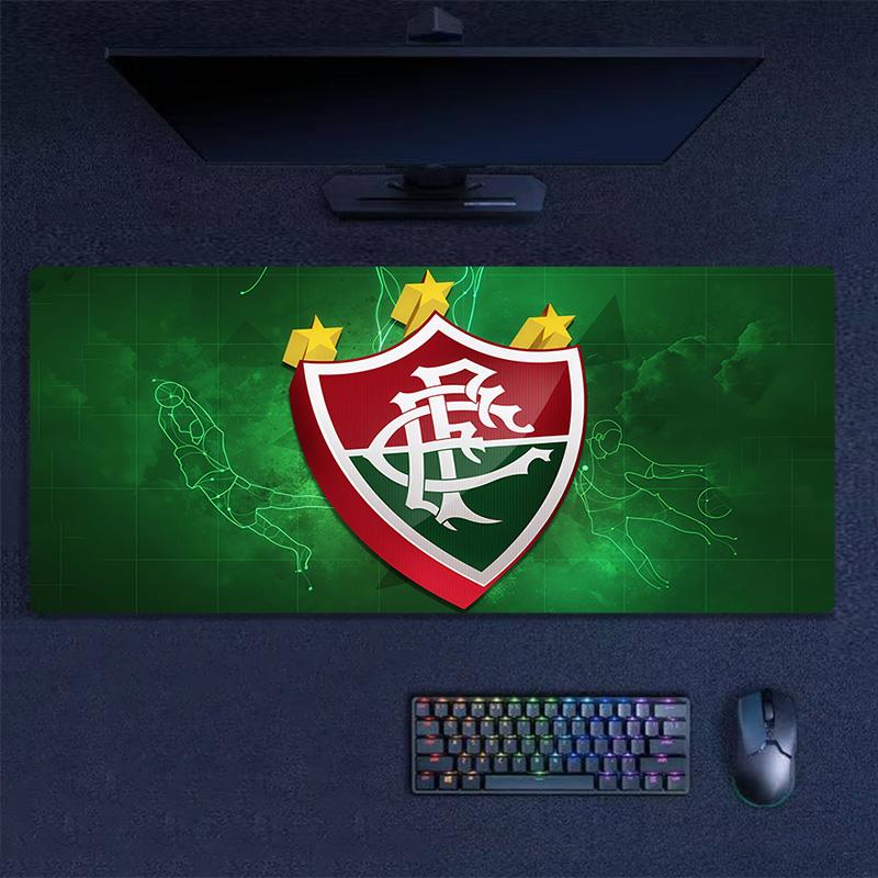 Fluminense FC Print Cushion Non-slip Laptop Tablet Big Mousepad XXL Mat Mini PC Playmat With Lock edge