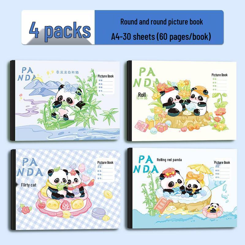 A4 Thick Paper Children's Art & Doodle Sketchbook