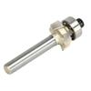 Edging Router Bit 4 Flute 1 4in Shank Professional Milling Cutter Edge Forming Round Over Router Bit for MDF