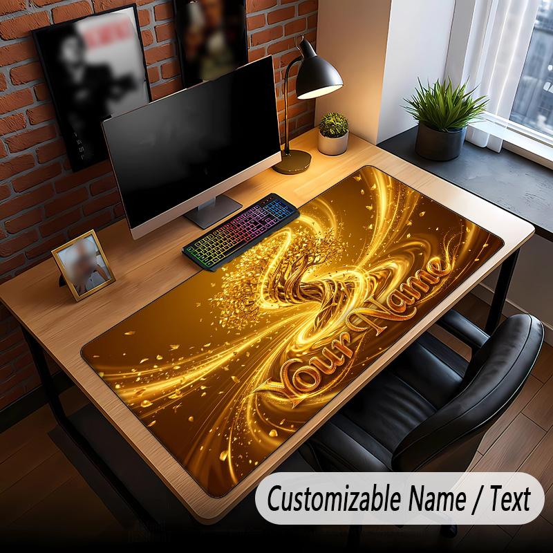 Other Similar Designs Theme Custom Mouse Pad Personalized With Name Text Customized Desk Mat For Office Home Decor