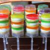 50 Pcs Round Push-Up Cake Shooter Cake Holder Plastic Clear Cake Holder Push Pops Cake Dessert Container Cake Tools Gift