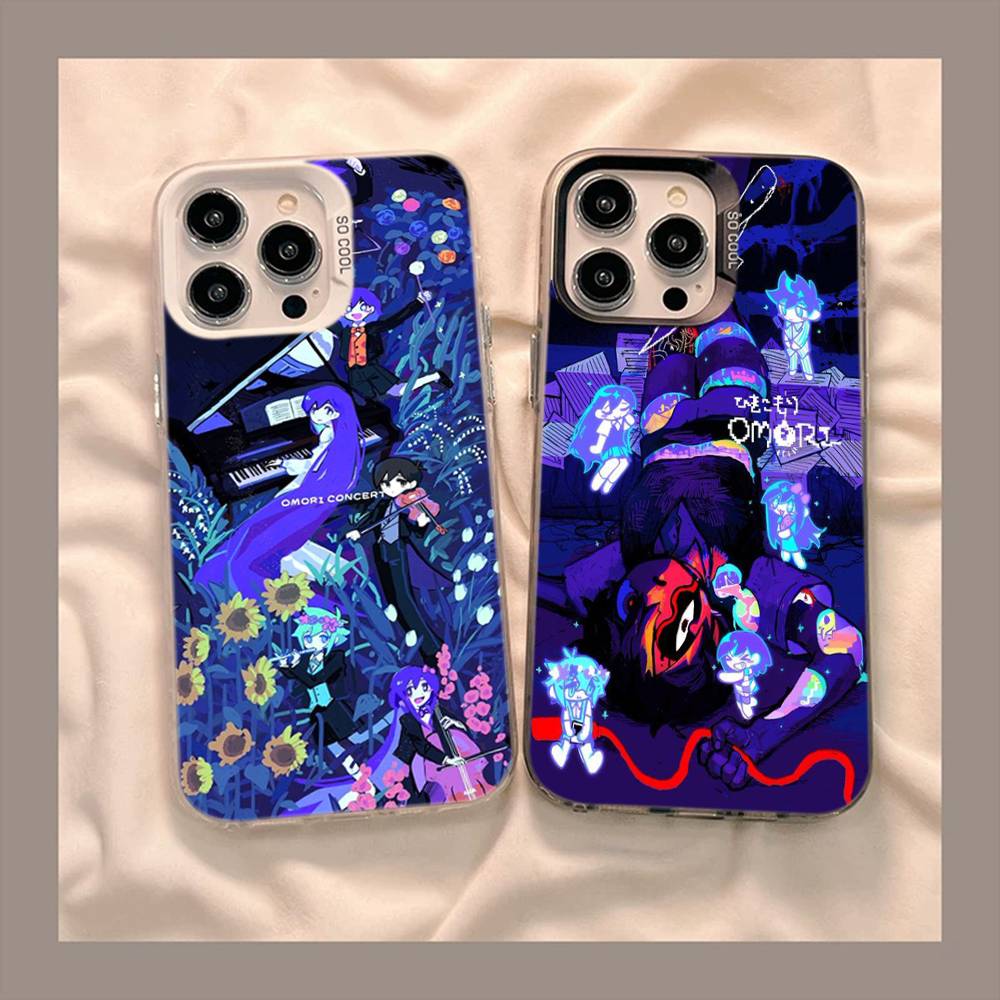 O-Omori Game Phone Cases For IPhone 17 16e 15 14 13 12 11 Plus Pro Max ProMax Colorful Covers