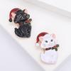 Cartoon Cute Cat Brooch Simple Fashion Fashion Accessories Pin